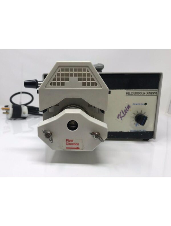 Wells Johnson Klein Peristaltic Anesthesia Infiltration Pump System Dual Head
