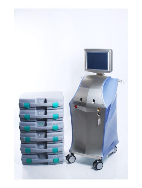 2014 Alma Accent V Shape 2 II RF Tightening Contouring 6 Handpiece PixelRF Pixel