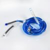 Edge Systems Hydrafacial Handpiece Tubing Clear Blue Double Fork Hose Tube