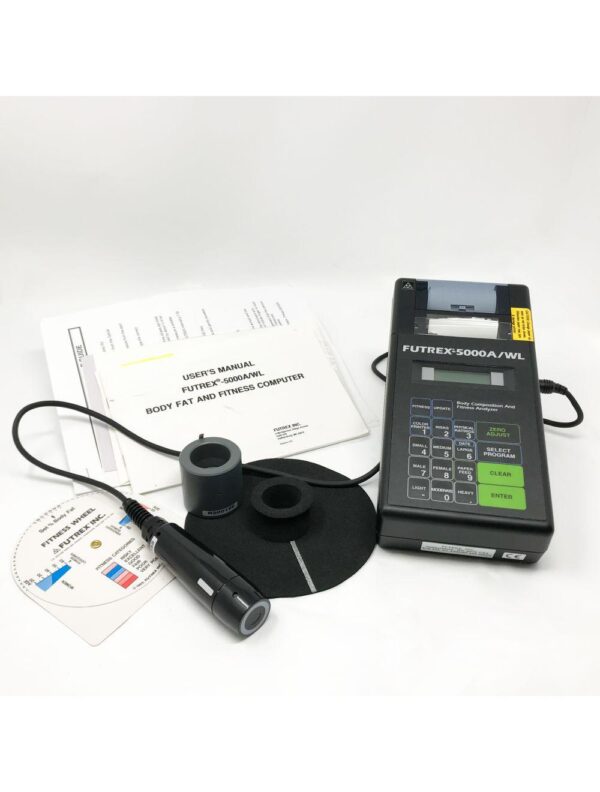 20240926052912-66f4f1288c909.jpg Futrex 5000 A/WL NIR IR Infrared Body Fat Composition & Fitness Analyzer w/Case