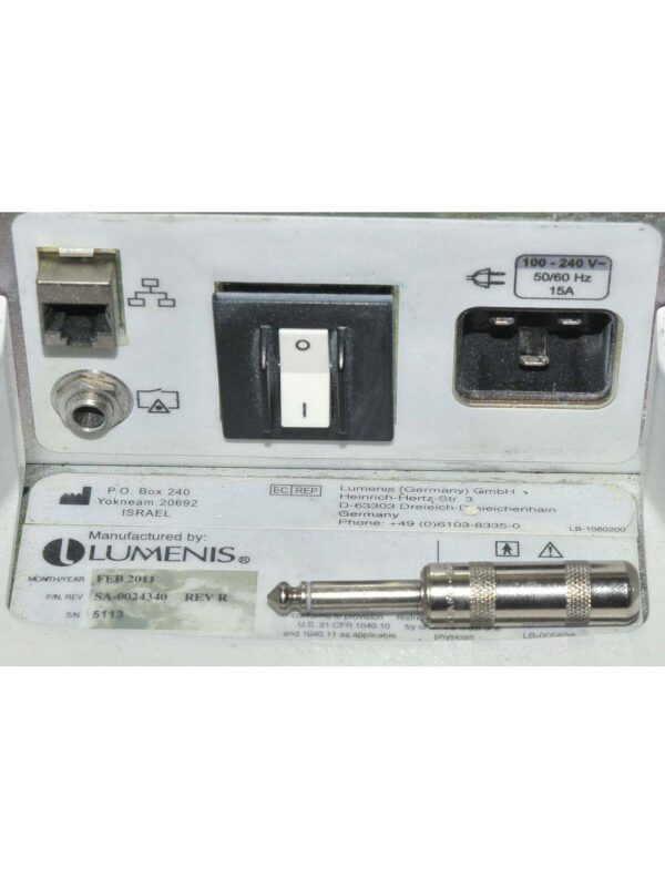 2011 Lumenis LIGHTSHEER Duet Laser 810nm w/2 Handpieces Hair Removal Light Sheer