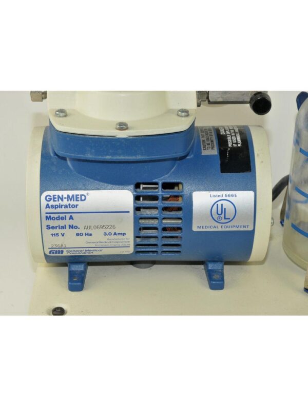 20240926054053-66f4f3e55c419.jpg Gen-Med Aspirator Model A Portable Vacuum Suction Pump Collection w/3 Handpieces