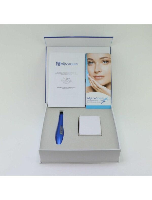 Rejuvapen NXT Microneedling Pen Acne Skin Rejuvenation Wrinkles w/ Brochures