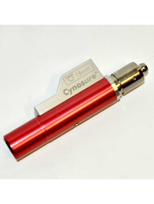 20240926054409-66f4f4a95f10d.jpg Cynosure Elite+ PLUS Laser 15mm Handpiece Assembly Cartridge Clean Lens