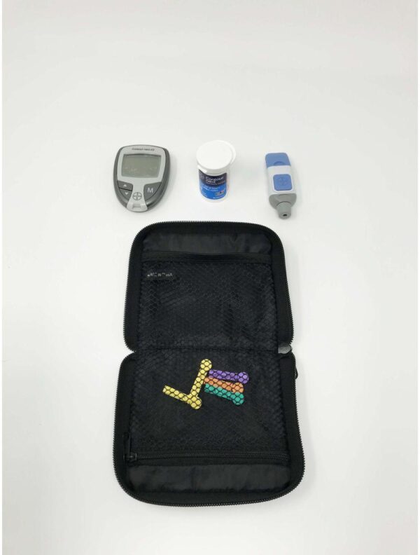 Bayer Contour Next EZ Blood Glucose Meter 9628 mg/dL Travel Kit Strips Lancets