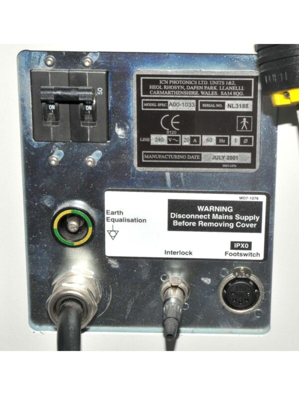 ICN Chromogenex NLite LCR Pulsed Dye 585 Acne Collagen Wrinkles Vascular Laser