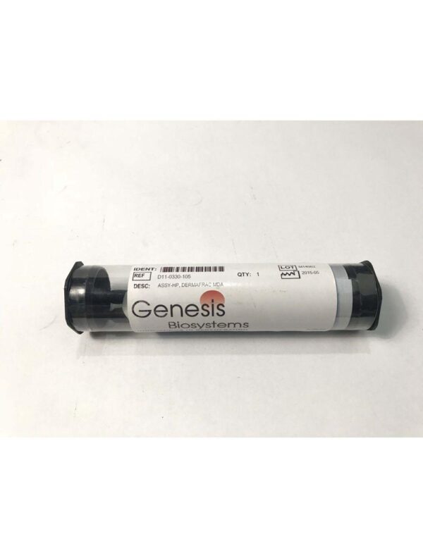 2015 Genesis BioSystems DermaFrac DermaGenesis Microdermabrasion MDA Handpiece