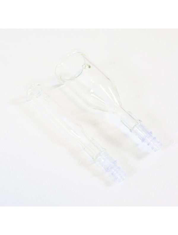 Edge Hydrafacial Lymphatic Drainage Suction Cup Body Face w/ Inlet Tubing Kit