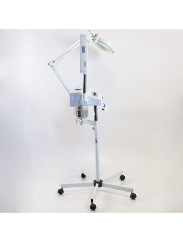 20240926061816-66f4fca8eeec2.jpg Facial Steamer Mobile 3 in 1 Beauty Instrument Rolling M-2005D Salon Spa 5x Lens