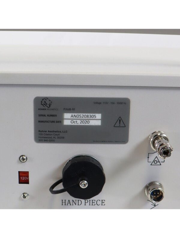 2020 Rohrer Aesthetics Pixel8 RF Radio Frequency Micro Needling Tabletop System