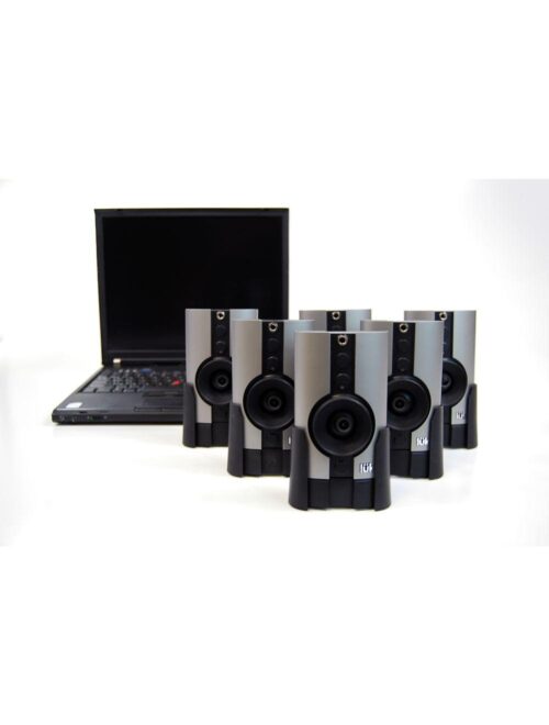 Logitech WiLife Indoor Adjustable Security 6 Camera System 110i & Laptop