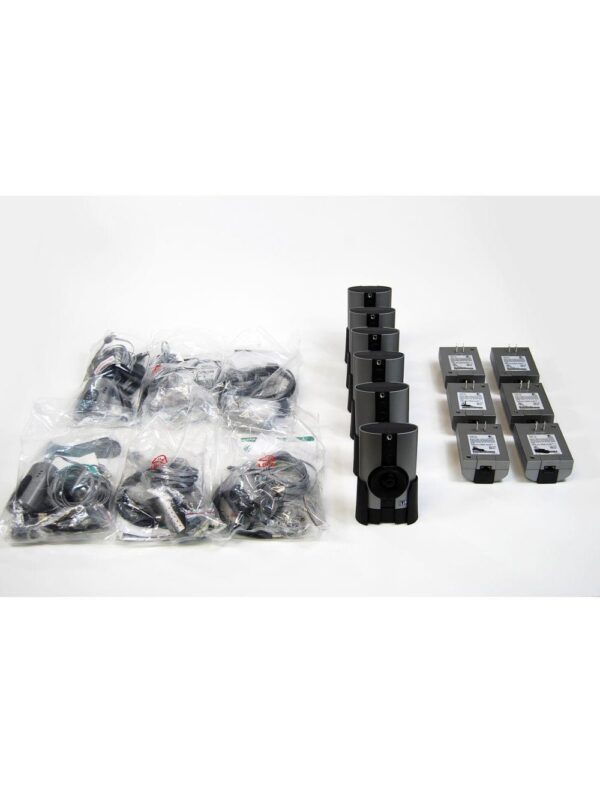 Logitech WiLife Indoor Adjustable Security 6 Camera System 110i & Laptop