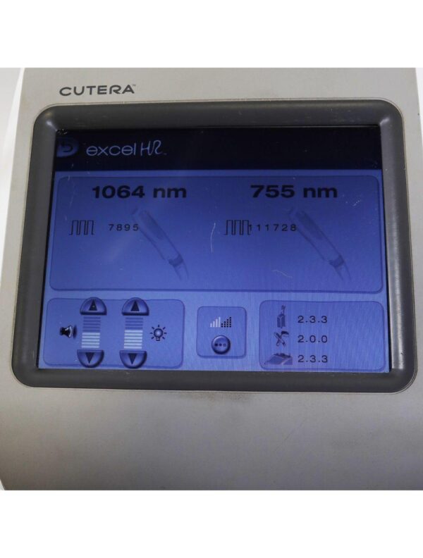 2017 Cutera ExcelHR Alexandrite Nd YAG 755nm 1064nm Excel HR Laser