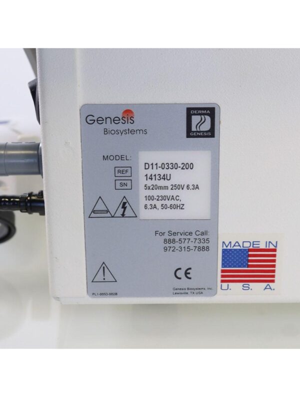 20240926062638-66f4fe9e798e3.jpg Genesis Biosystems DermaFrac Microdermabrasion Microneedling Skin Therapy LED