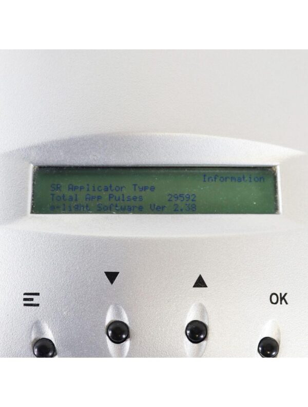 2007 Syneron eLight System w/ elos SR IPL Applicator