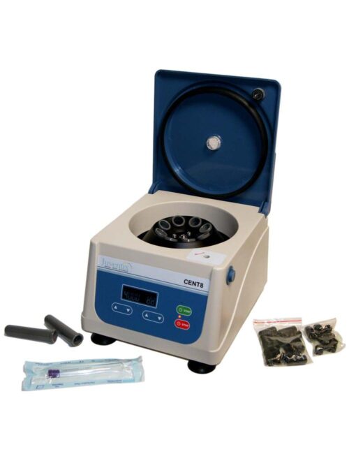 20240926063532-66f500b4a4955.jpg Juventix VitalitySpin CENT8 Centrifuge 8 Tubes 4000 RPM Quiet Tabletop NEW