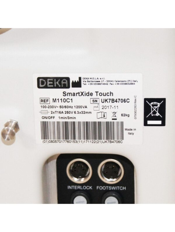 2017 DEKA SmartXide Touch C60 M110C1 Fractional CO2 Laser Mona Lisa Smart Xide