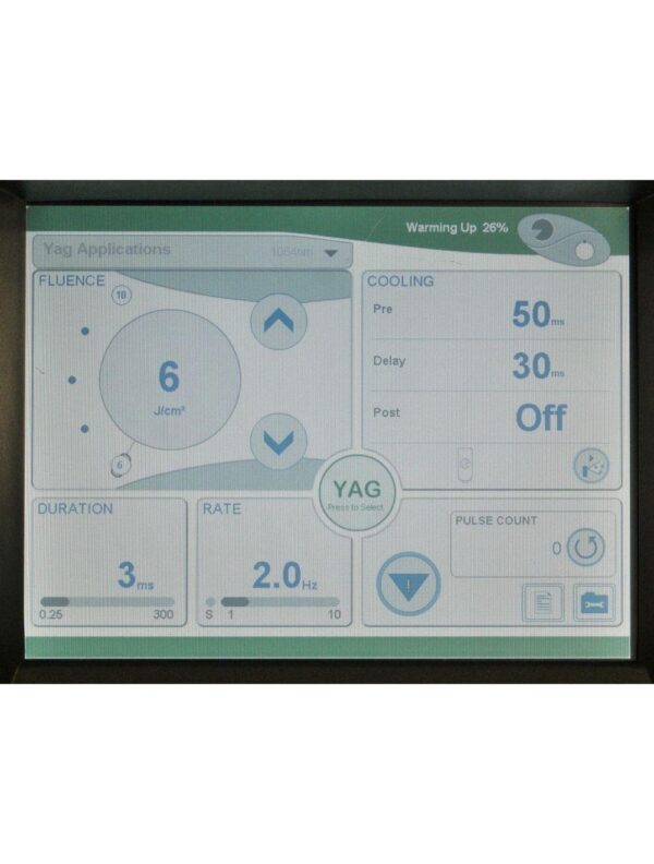 2008 Candela GentleMax Laser GMax YAG Alex 755 1064 6-18mm HR Hair Removal Vein