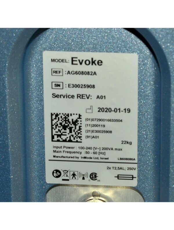 InMode EVOKE BiPolar RadioFrequency Submental Face Cheek Chin Remodeling