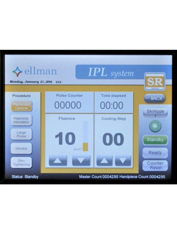 2013 Ellman Sandstone Medley Acne Vascular Lesion Skin Rejuvenation Laser System