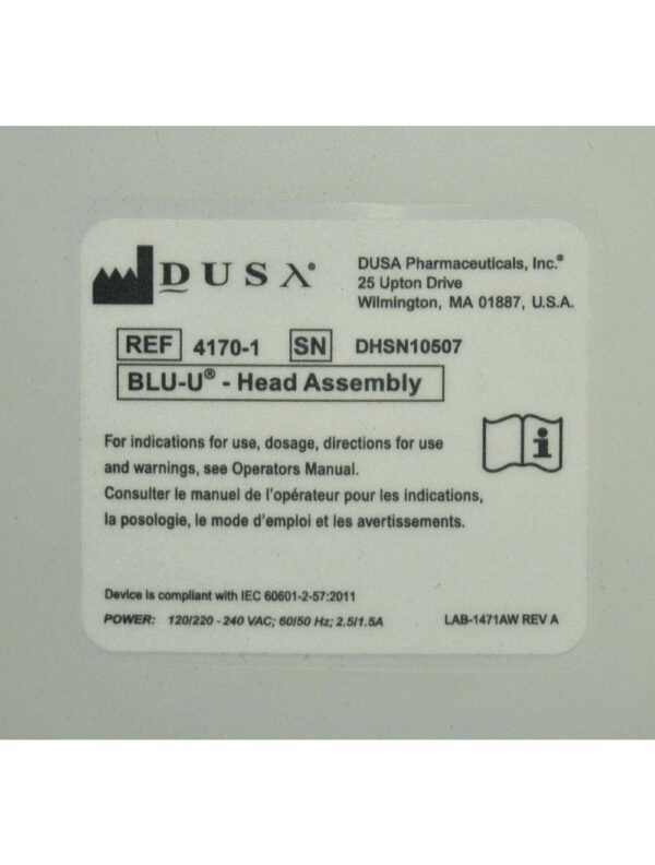 20240926073019-66f50d8ba8e4f.jpg DUSA Pharmaceuticals Blue Light BLU-U Photodynamic Acne Therapy Treatment 4170
