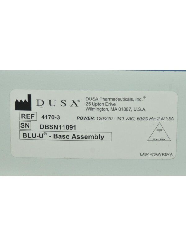 20240926073100-66f50db4c02ca.jpg DUSA Pharmaceuticals Blue Light BLU-U Photodynamic Acne Therapy Treatment 4170