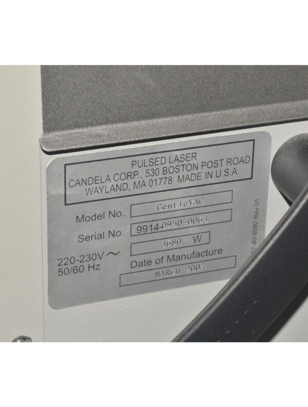20240926074747-66f511a3f3311.jpg Candela GentleYAG Laser Nd YAG Hair Removal Skin Tightening Wrinkles Vein 1064nm