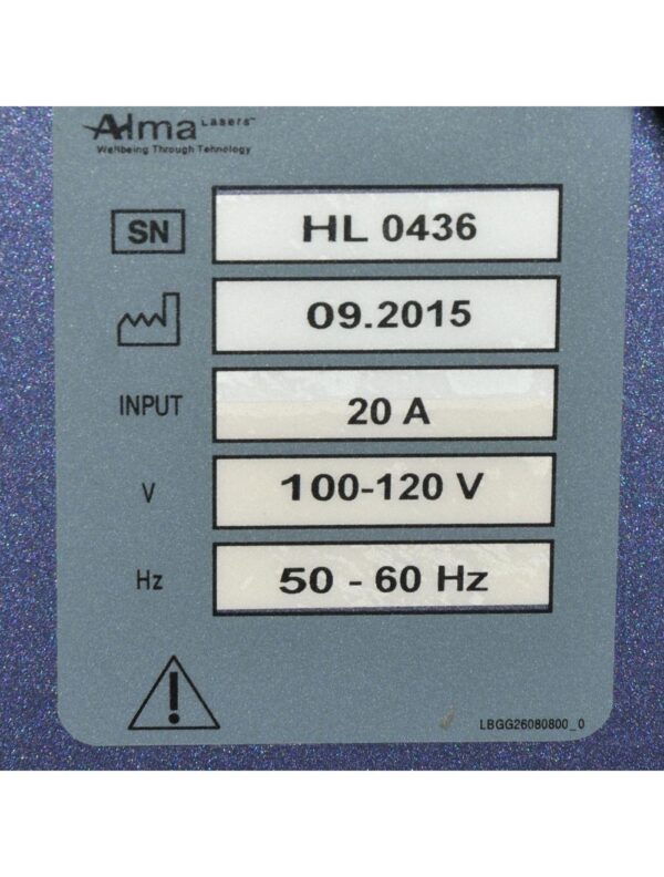 Alma Harmony Lite Laser Modular IPL Dye-VL & 540-950 Vascular Handpiece 0 SHOTS