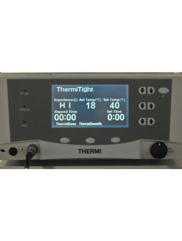 2016 ThermiAesthetics ThermiRF Temperature Controlled RF Electrosurgical System