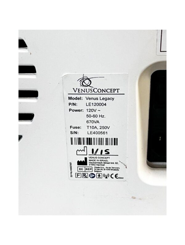 VenusConcept Venus Legacy RF Cellulite Treatment Body Wrinkle Contouring System