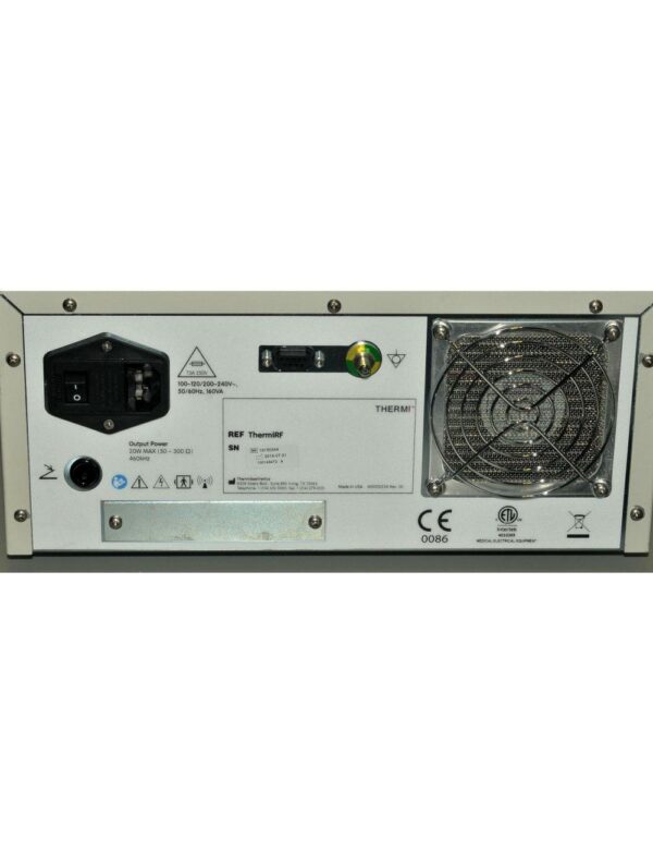 2016 ThermiAesthetics ThermiRF Temperature Controlled RF Electrosurgical System