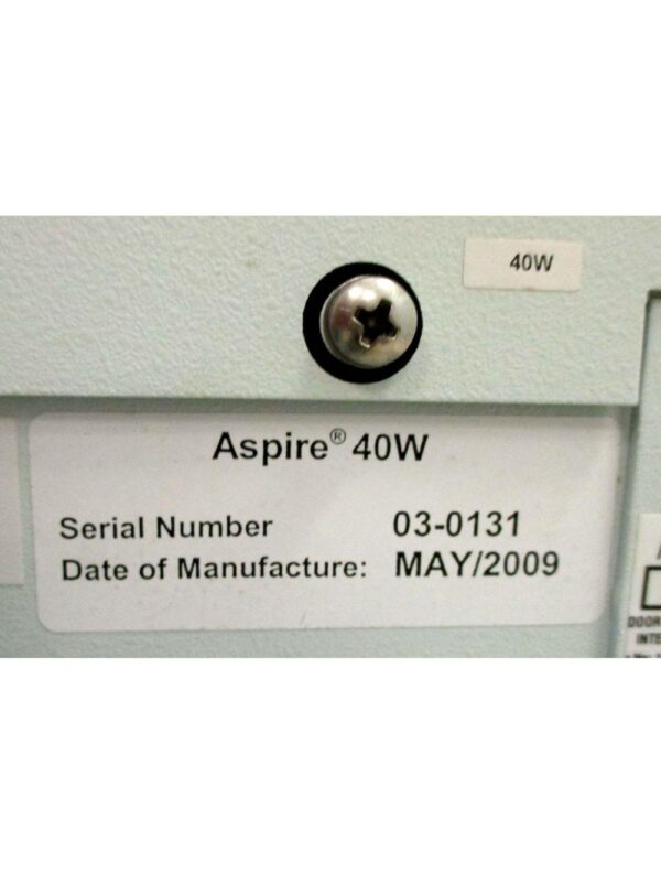 2009 Palomar ASPIRE 40 Watt Slimlipo Diode Laser Body Sculpting Cynosure