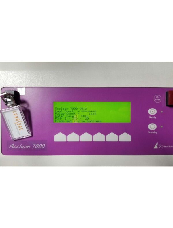 Cynosure Acclaim 7000 Nd YAG 1064 Hair Removal Skin Rejuvenation Vascular Laser