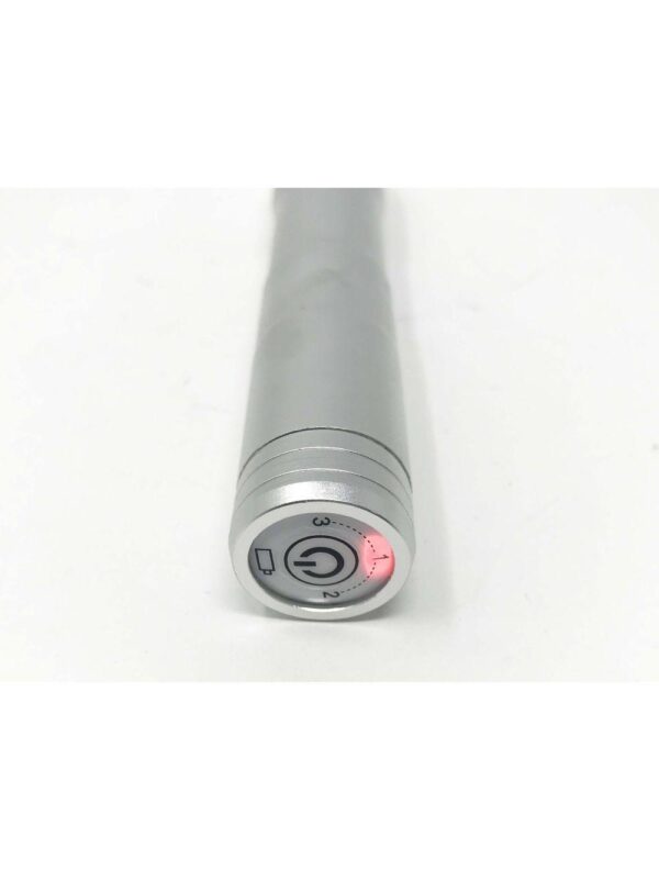 SkinStylus Microneedling Pen & Battery Set SILVER 4-Pin Contact Variable Speed