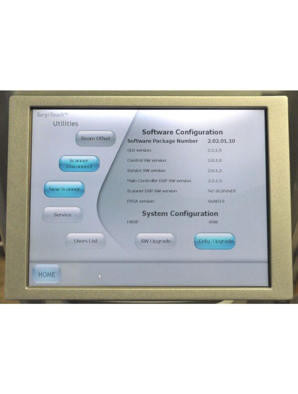 2011 Lumenis AcuPulse 40WG CO2 SurgiTouch General Dental Oral Orthopedic Surgery
