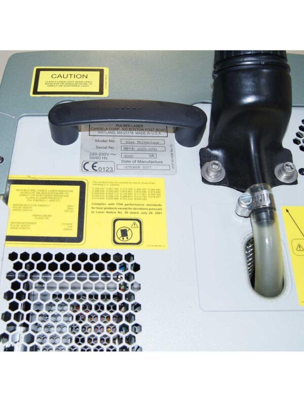 2007 Candela ALEX TriVantage Q-Switched Nd:YAG Tattoo Laser Removal System