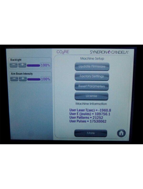 Syneron Candela 2017 CO2RE CO2 Laser Wrinkle Reduction Skin Resurfacing Core 2