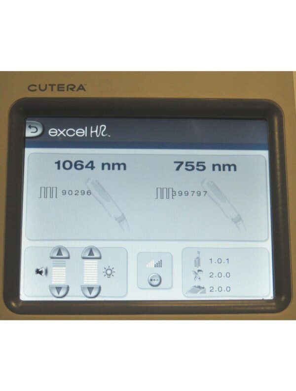2015 Cutera ExcelHR Laser Alexandrite Nd YAG Alex 755 1064 Hair Removal Excel HR