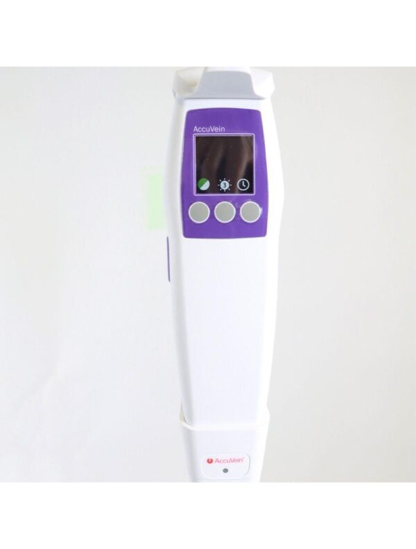 AccuVein Vein Finder HF580 Illuminator w/Mobile Stand AV500 Handpiece Accu Vein
