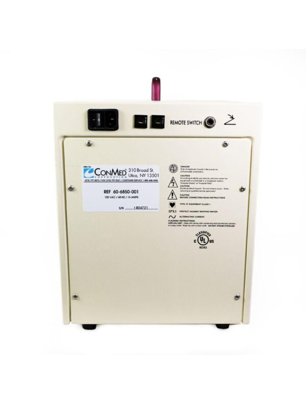 ConMed 1000 SES 60-6850-001 Surgical Smoke Plume Evacuator Suction Vacuum System