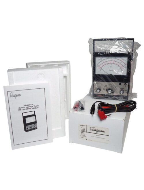 Simpson Electrical AC Current Leakage Tester Tool 228-IEC 40027 A/C Leak NEW NIB