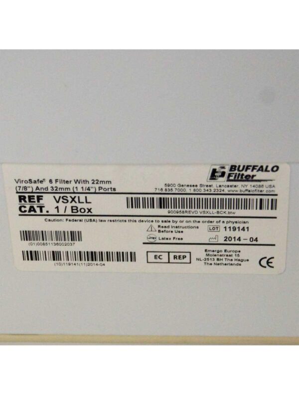 Buffalo Filter Whisper Turbo PlumeSafe Smoke Evacuation Suction System PSWTURBO