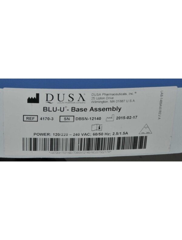 20240926082602-66f51a9abf936.jpg DUSA Pharmaceuticals Blue Light Blu-U Photodynamic Light Therapy Acne Control