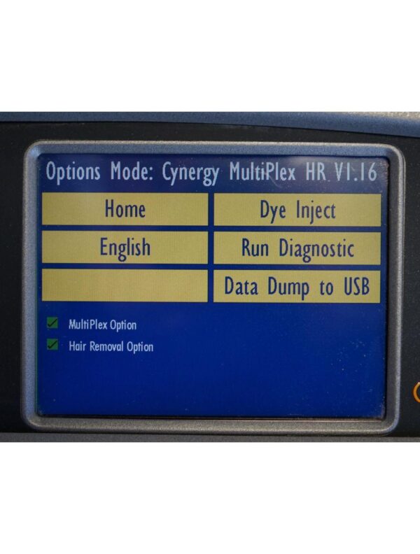 2008 Cynosure Cynergy MPX Laser Nd YAG 585 1064 nm Pulsed Dye Vascular Lesions