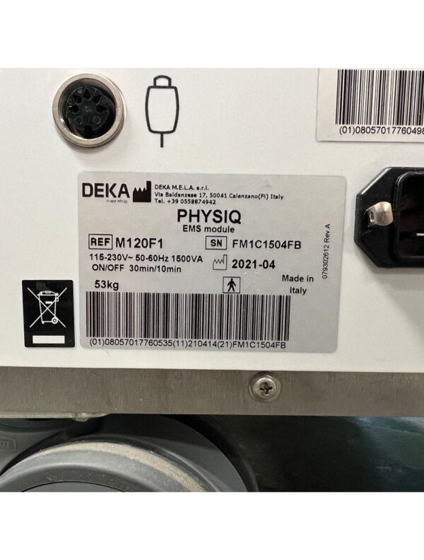 2021 DEKA Cartessa PHYSIQ Electrical Muscle Stimulation EMS Pulse Body Treatment