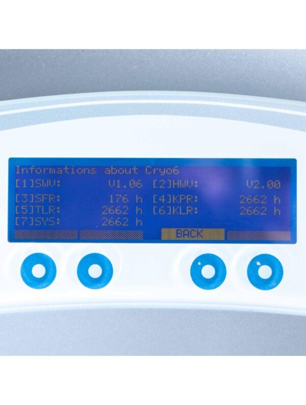 Zimmer Cryo 6 Patient Skin Cooling Air Chiller Cryo Therapy System -30ºC