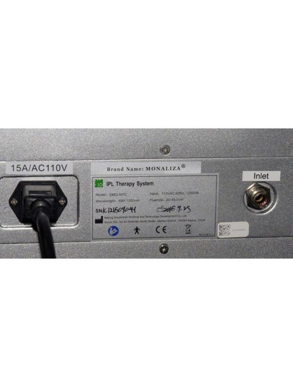 Sincoheren Monaliza 2015 IPL Laser System Hair Removal Skin Rejuvenation - SR HR