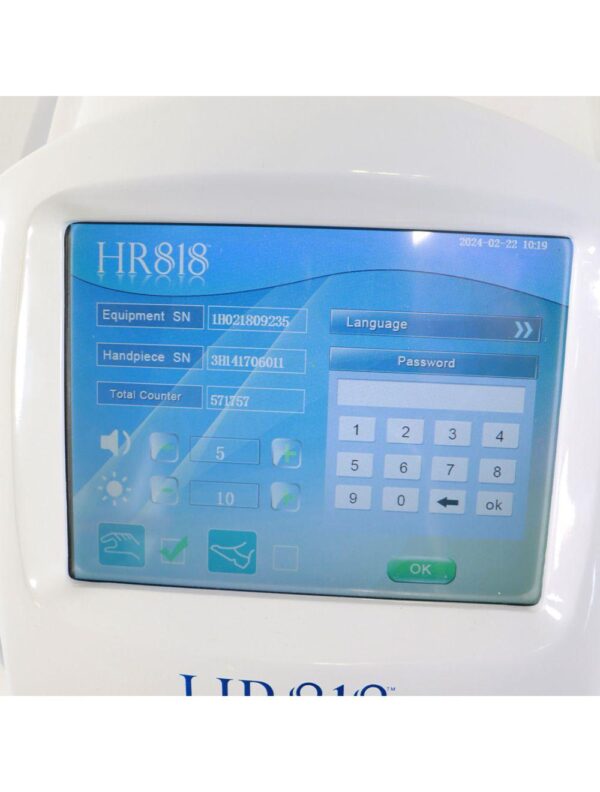 2018 Zarin HR818 810 12x16mm Spot HR 818 Diode Laser Hair Removal System