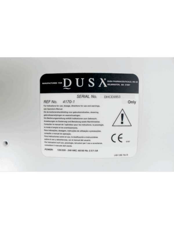 20240926093106-66f529da7a881.png DUSA Pharmaceuticals Blue Light Photodynamic Therapy Acne Control Blu-U
