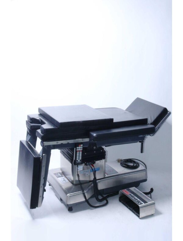 2003 Steris Amsco 3085 SP Hydraulic Surgical Table Foot & Hand Control Armboards